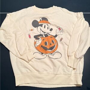 American Eagle Outfitters Cream Sweatshirt